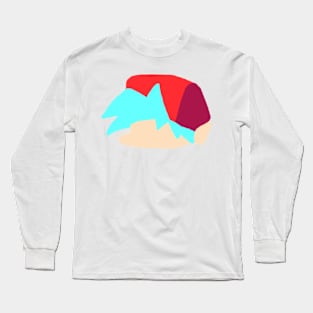 Friday Night Funkin Head Minimalist Long Sleeve T-Shirt